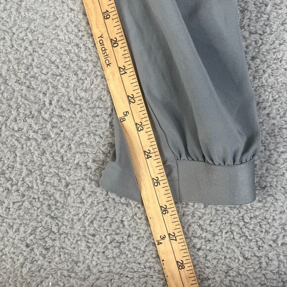 Primo Golf Pants Men 35 Short Gray Tapered Performance Jogger Stretch Ankle Zip - Picture 13 of 13